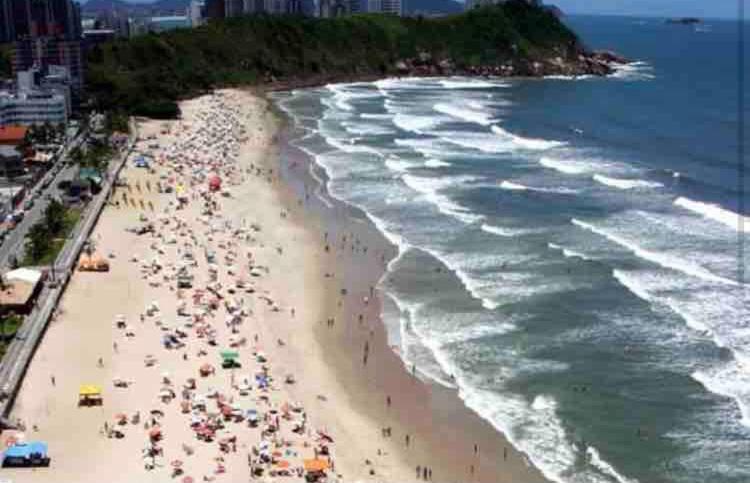 Apto Impecável Praia do Tombo - Guarujá Exterior foto